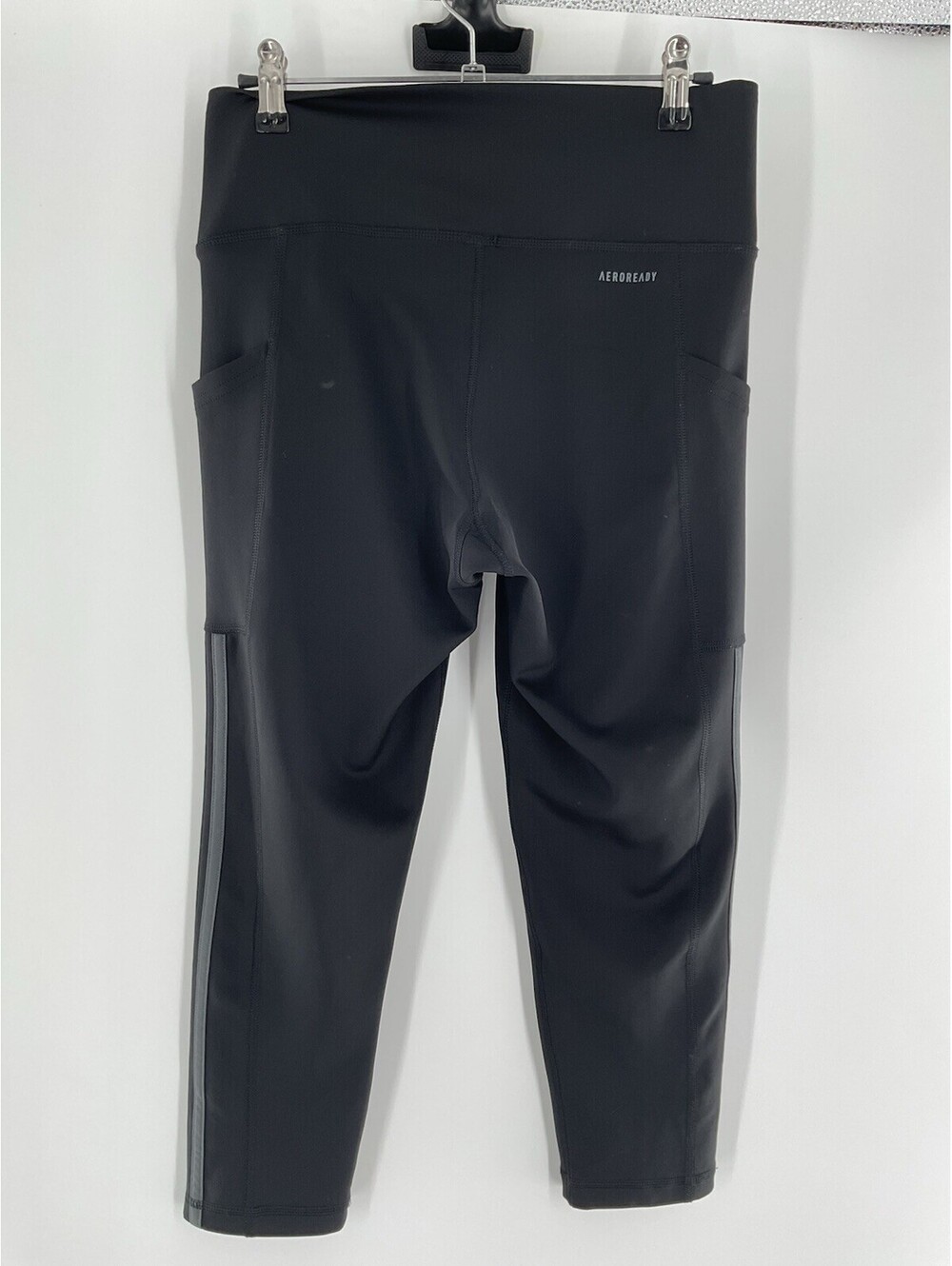 Adidas Prime Green Medium Athletic Capris Women’s 038 - Picture 5 of 5